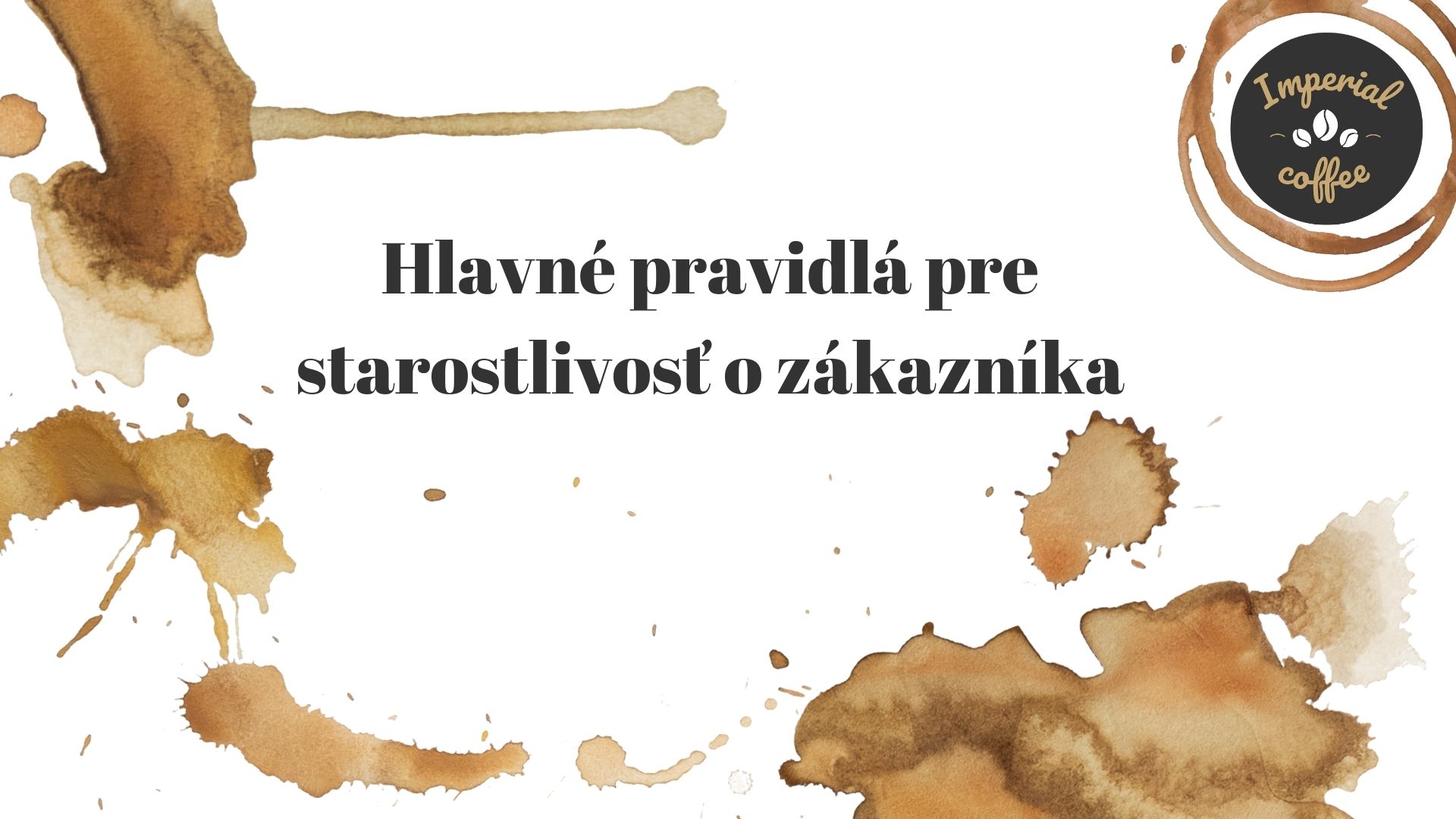 Založenie a prevádzka kaviarne