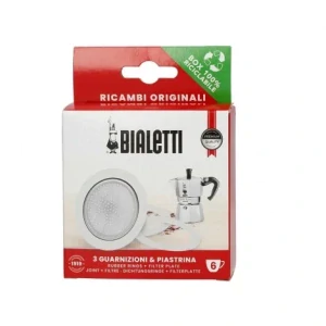 Bialetti Tesnenie 6 porcií, 3 tesnenia + filter