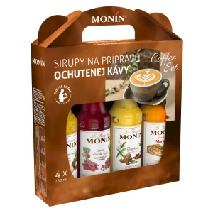 MONIN COFFEE BOX 4 x 0,25 l sirup