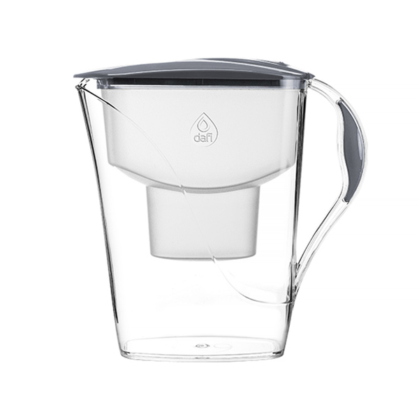 Dafi Filtračná kanvica Luna, 3,3 l + 2 filtre Unimax, sivá